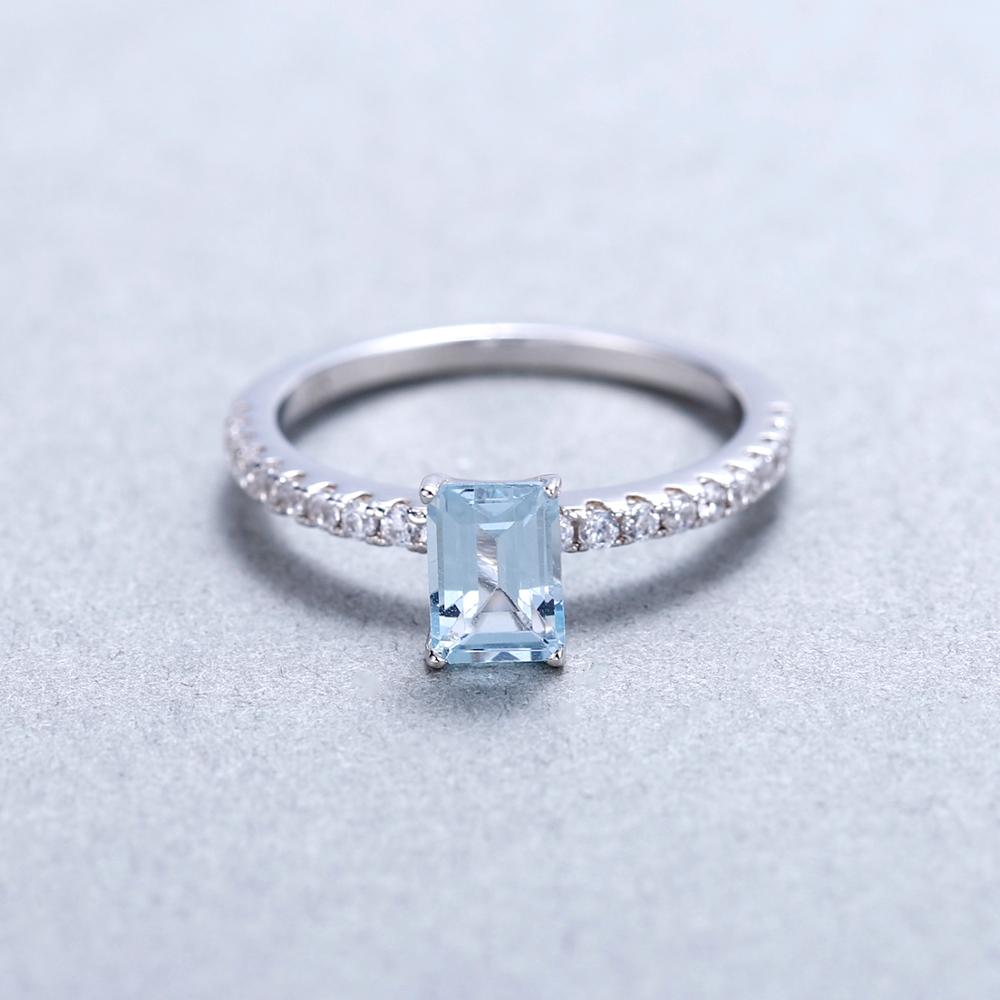 Clean Cut Cubic Zirconia Ring