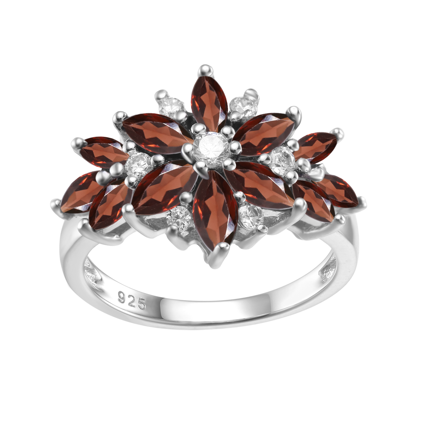 Dahlia Flower Styled Ring