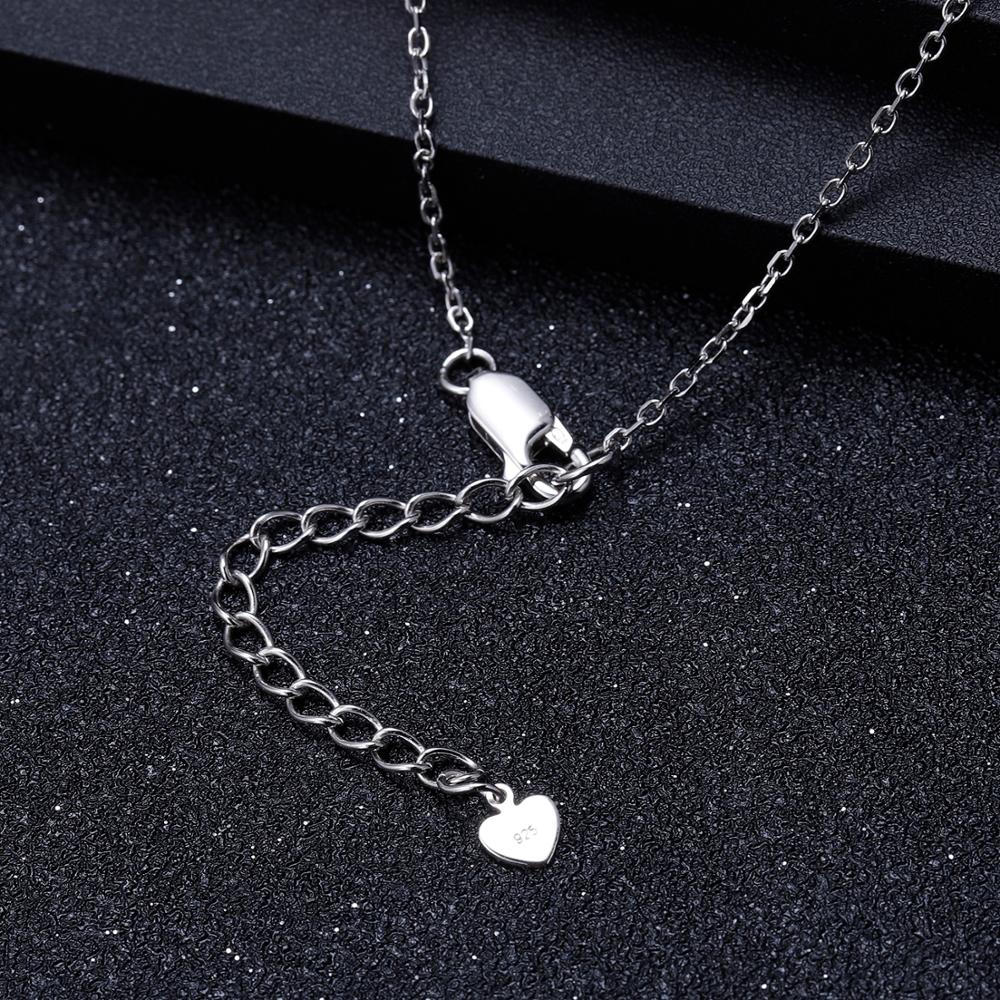 Life Line with Heart Gem Necklace