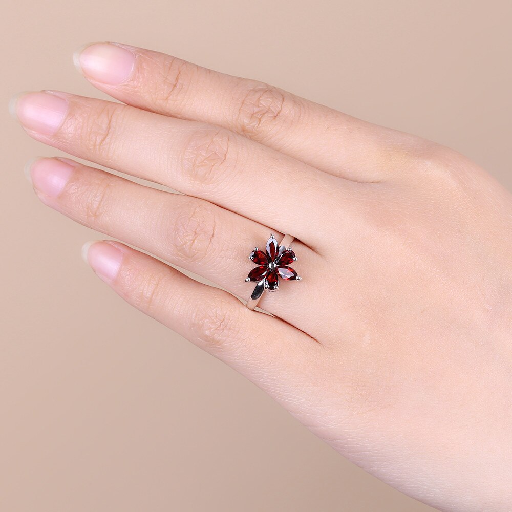 Romantic Rose Flower Ring