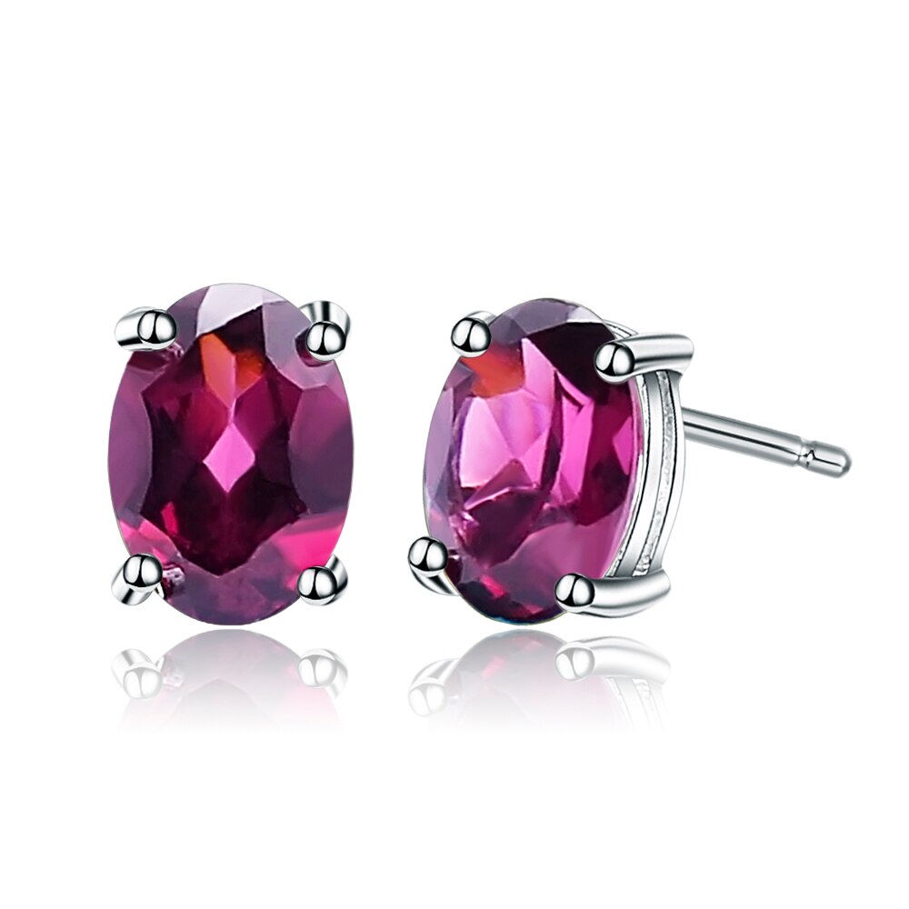 Oval Cut Simplistic Stud Earrings