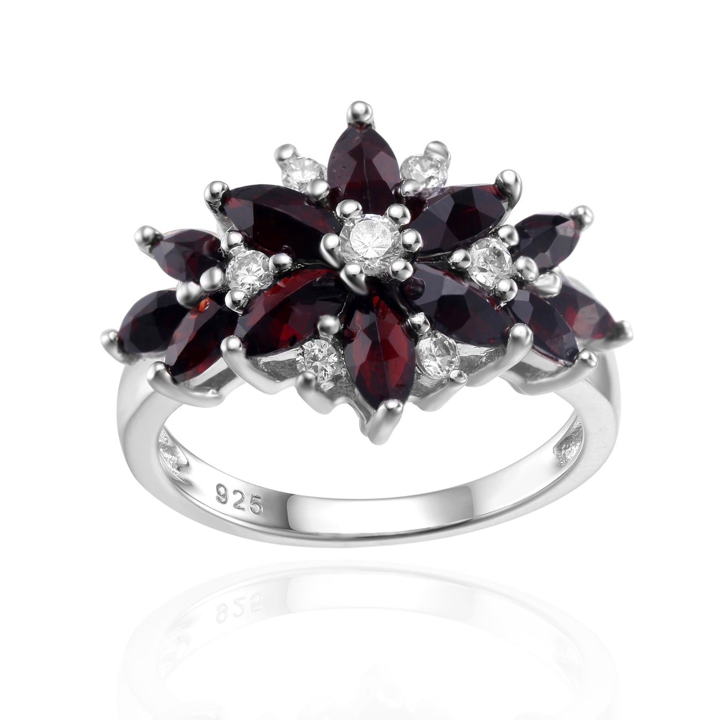 Dahlia Flower Styled Ring