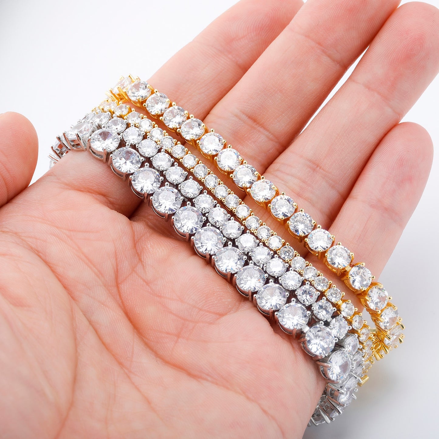 Luxury Moissanite Diamond Bracelet