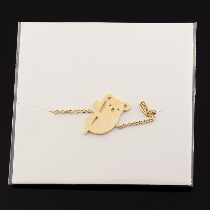 Cute Simplistic Koala Bear Bracelet