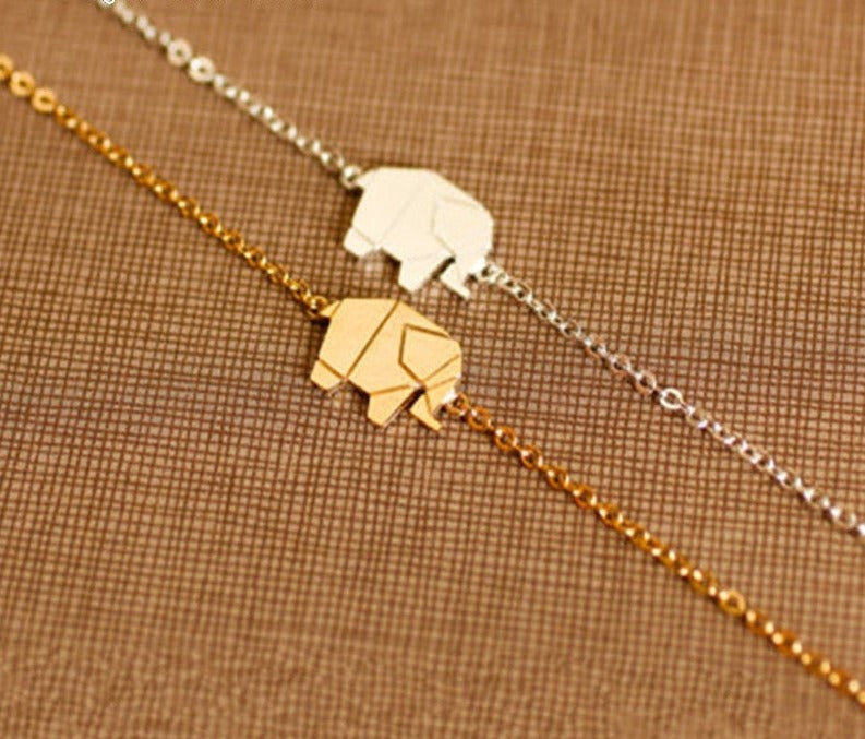 Origami Elephant Friendship Bracelet