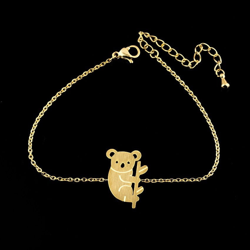 Cute Simplistic Koala Bear Bracelet