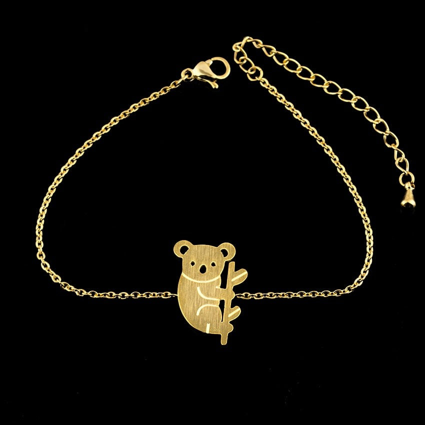 Cute Simplistic Koala Bear Bracelet